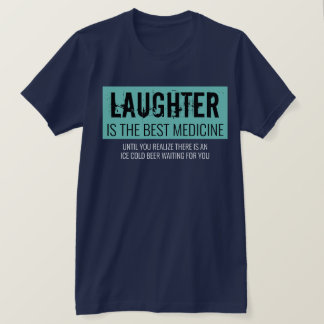 Camiseta O riso é a melhor medicina, engraçada e motivacion