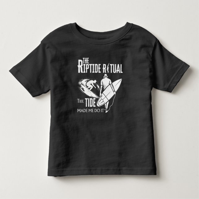 Camiseta O Ritual De Riptide Que A Lata Me Fez Fazer Isso (Frente)