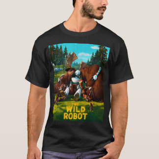 Camiseta O Robô Selvagem