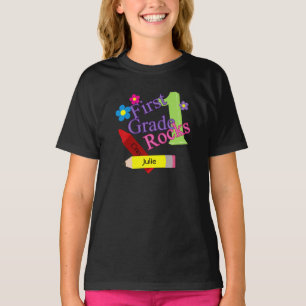 Camiseta ø Rochas da categoria para meninas