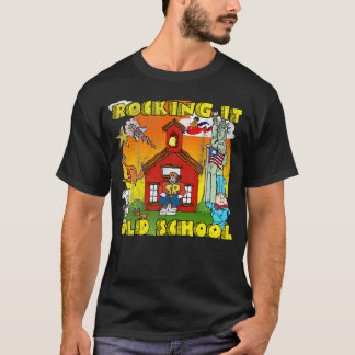 Camiseta O Rochedo da Velha Escola aflita não angustiado ta