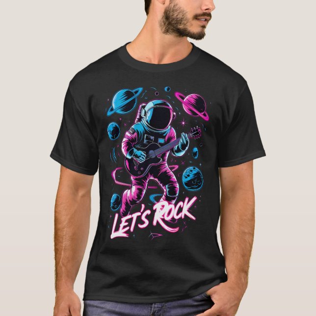 Camiseta O Rochedo do Vamos Astronauta (Frente)