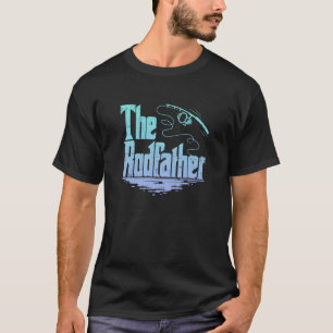 Camiseta O Rodfather Paródia de Pesca