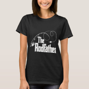 Camiseta O Rodfather Paródia de Pesca 