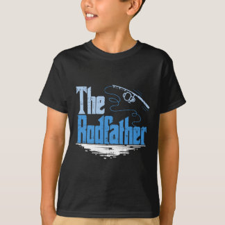 Camiseta O Rodfather Paródia Divertida de Pesca
