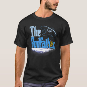 Camiseta O Rodfather Pescaria Para Pescadores