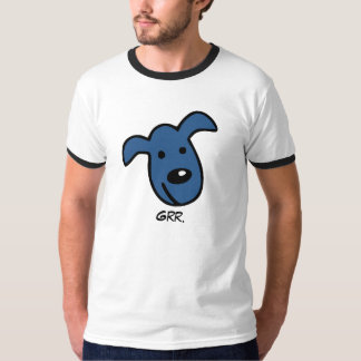 Camiseta O rosnado do cão
