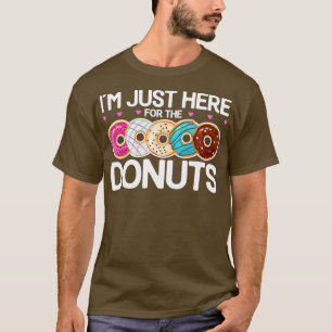 Camiseta O Rosquinha de Doughnut Lover cita-me Aqui Apenas