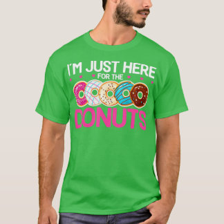 Camiseta O Rosquinha de Doughnut Lover cita-me Aqui Apenas 
