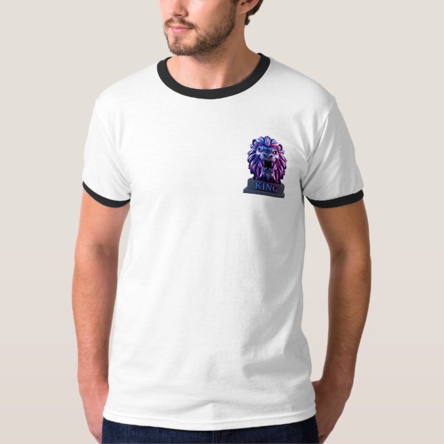 Camiseta O rosto do leão (Frente)