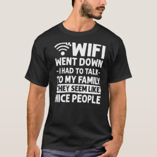 Camiseta O Roteador Wifi - Internet - Senha Aspas Computado