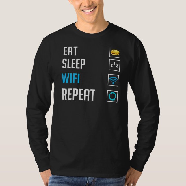 Camiseta O Roteador Wifi - Internet - Senha Aspas Computado (Frente)