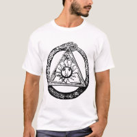 O roupa americano do triângulo da serpente de