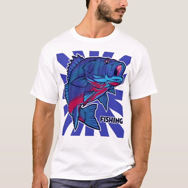 Camiseta O Royal Coachman de Pesca Pop Art (Frente)