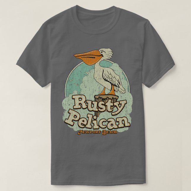 Camiseta O Rusty Pelican 1972 (Frente do Design)