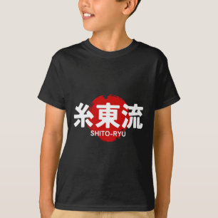 Camiseta O Ryu Karate Kanji Sun Japão Arte Marcial