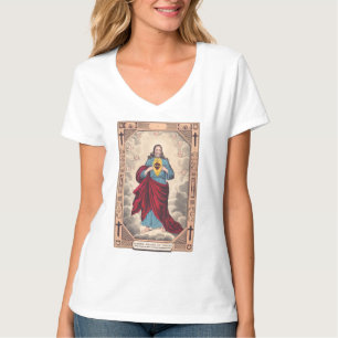 Camiseta O Sagrado Coração de Jesus