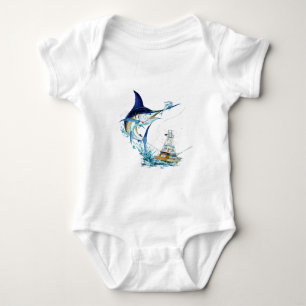 Camiseta O Sailfish toma a isca