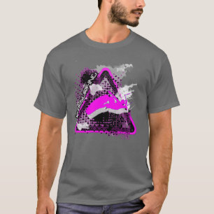 Camiseta O salto, sinal de salto do kitesurfer