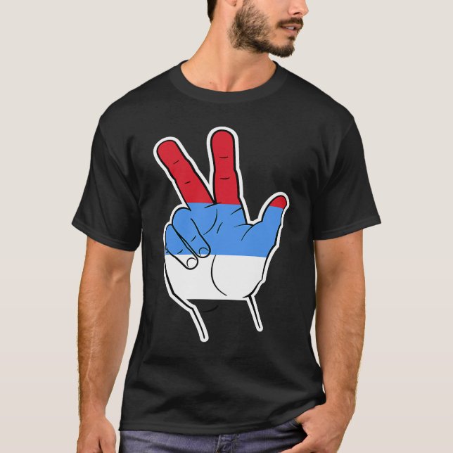 Camiseta O Salute Sérvio (Frente)