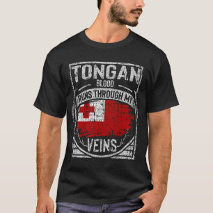 Camiseta O Sangue De Tongan Atravessa Minhas Veias