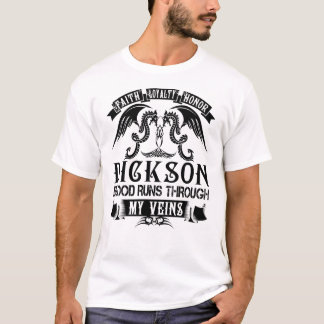 Camiseta O Sangue DICKSON Passa Pelas Minhas Veias