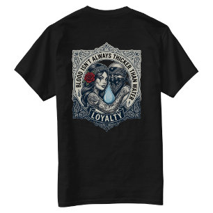 Camiseta O sangue nem sempre é mais espesso que a água Golp