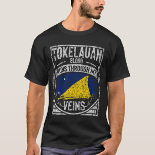 Camiseta O Sangue Tokelauan Atravessa Minhas Veias