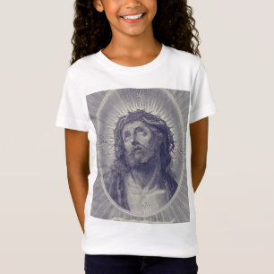 Camiseta O Santo Rosto De Jesus Com Coroa De Espinhos Arte