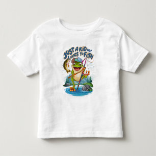 Camiseta O Sapo Angler: Uma Tremor Reproduzível sobre Pesca