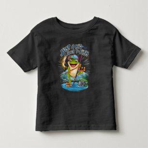 Camiseta O Sapo Angler: Uma Tremor Reproduzível sobre Pesca