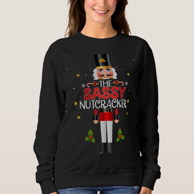 Camiseta O Sassy Nutcracker Group que Corresponde ao Natal  (Frente)