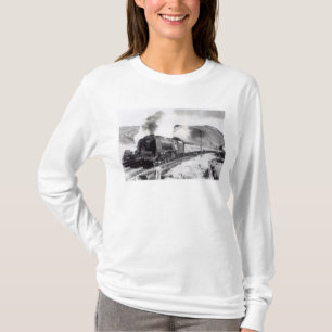 Camiseta O Scot real, locomotiva interurbana