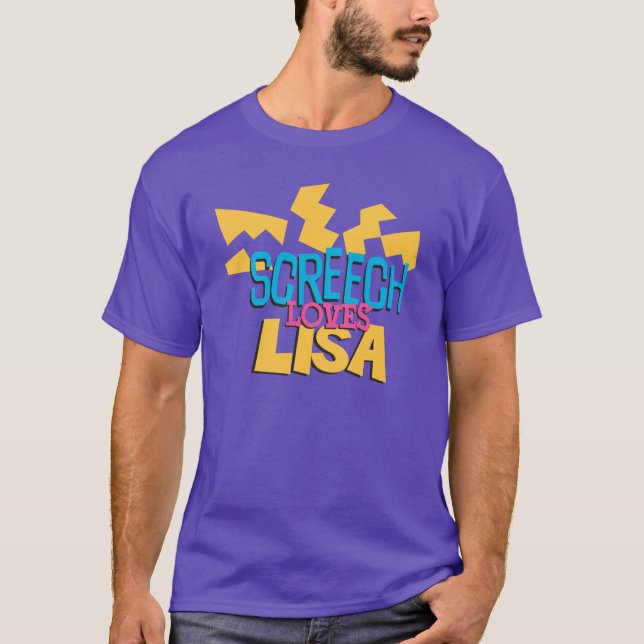 Camiseta O Screech ama Lisa (Frente)