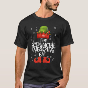 Camiseta O Scrunchie Vestindo a família Elf.