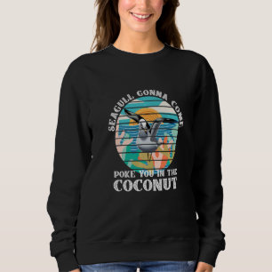 Camiseta O Seagull Vai Vir Apontar-Te No Coco
