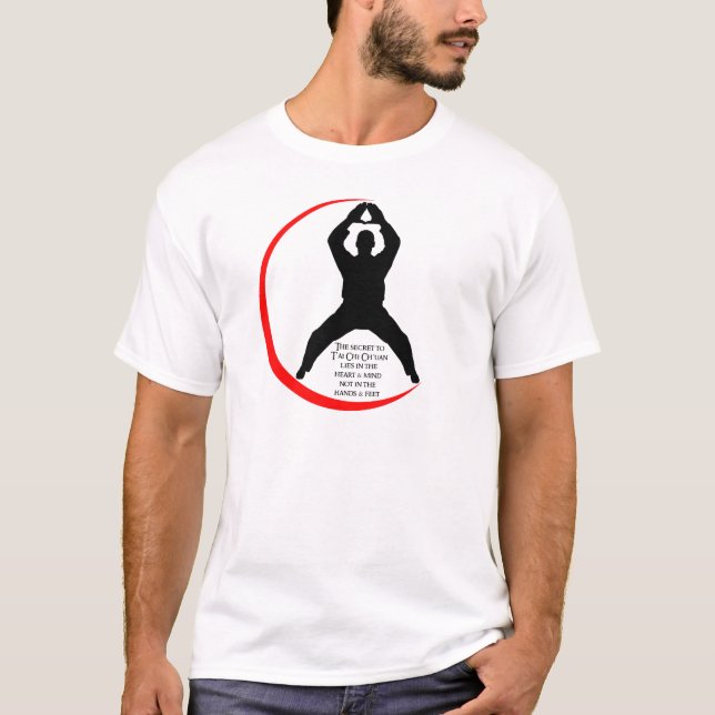 Camiseta O segredo ao qui Ch'uan de T'ai (Frente)