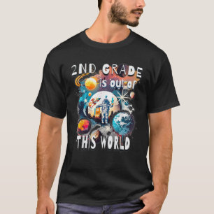 Camiseta O segundo Está Fora Deste Mundo De Volta Para A Es
