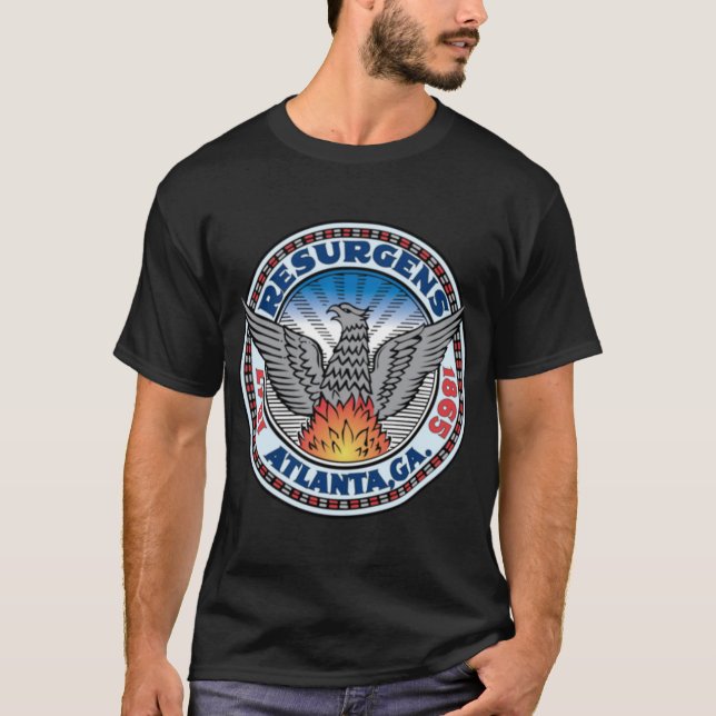 Camiseta O Selo da Cidade de Atlanta (Frente)