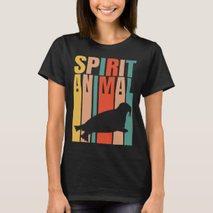 Camiseta O Selo É O Meu Retro De Animais Espirituosos