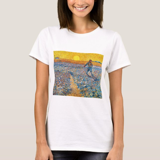 Camiseta O Semeador, Van Gogh (Frente)