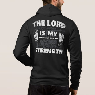Camiseta O Senhor é a minha força Isaiah 12:2 cristã