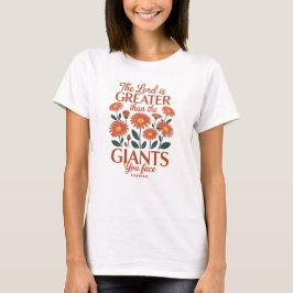 Camiseta O Senhor É Maior Fé