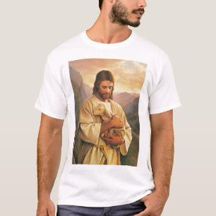 Camiseta O SENHOR é meu pastor, mim não estará dentro qu