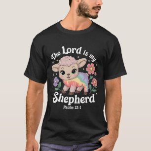Camiseta O Senhor É Meu Pastor Páscoa Fé Cristã Bíblia