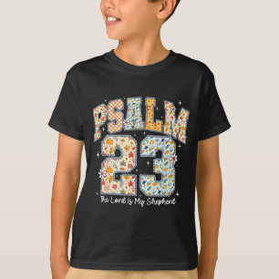 Camiseta O Senhor É Meu Pastor Salmo 23 Bíblia Cristã V