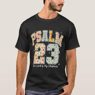 Camiseta O Senhor É Meu Pastor Salmo 23 Versículo Bíblico C