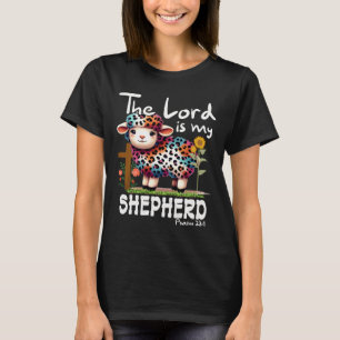 Camiseta O Senhor É Meu Pastor Salmo Ovelha Fofo Páscoa C
