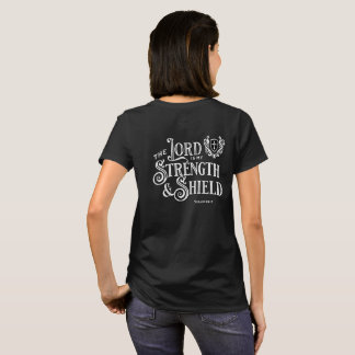 Camiseta O Senhor é Minha Força Escritura