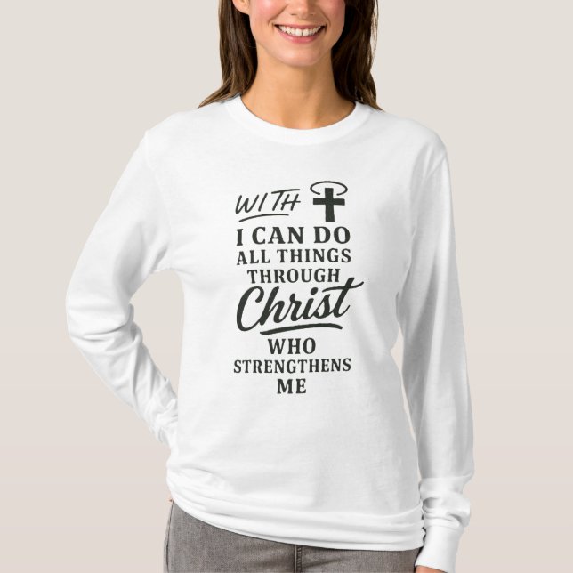 Camiseta O Senhor é o meu pastor (Frente)